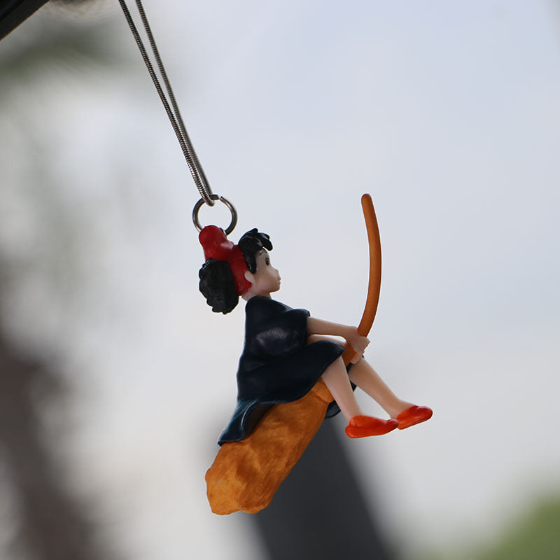 Car Pendant Broom Witch KiKi