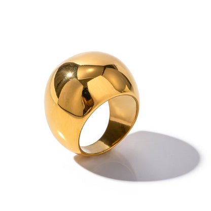 Exaggerated Ball Ring