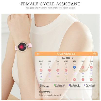 Female Intelligence Bluetooth Calling Health Monitoring Watch