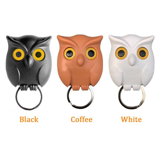 Creative Owl-Shaped Key Hooks