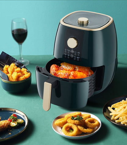 Simple Visual Air Fryer Electromechanical Fryer Electric Oven Large Capacity Multi Function Air Fryer 6L