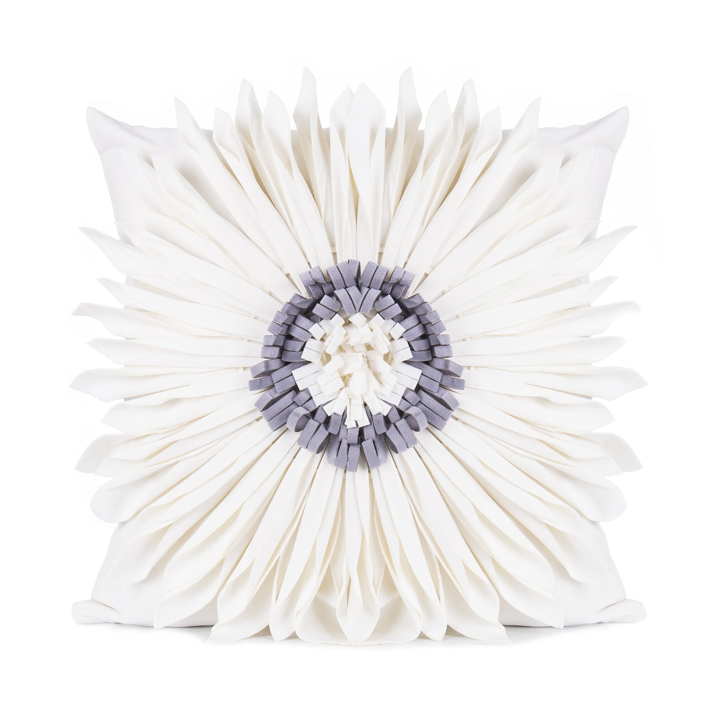 Fashion Modern Style White Throw Pillows