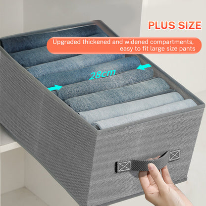 Closets Clothes Organizer Pants Jeans Storage Box