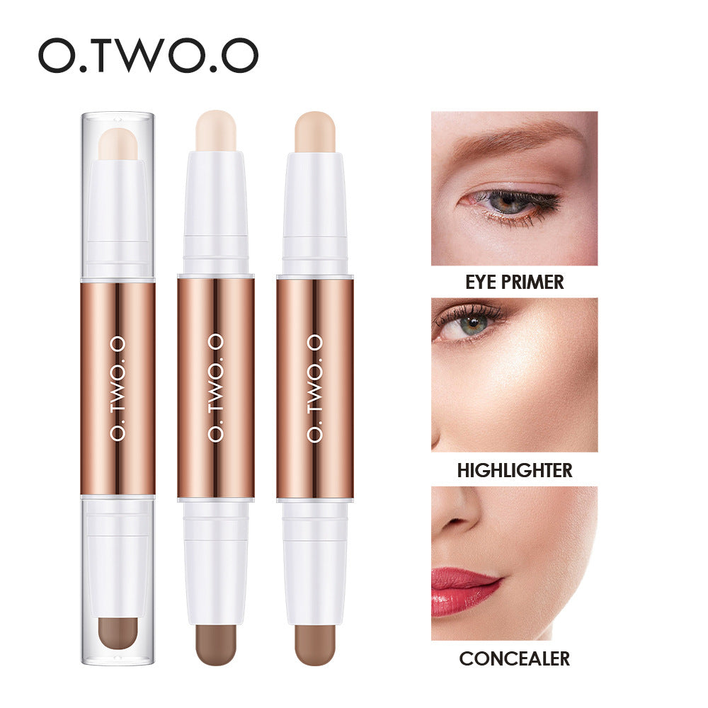 Radiant Modeling Face Light Shadow Double Head Repair Stick Clavicle Shadow Pen Face Three-Dimensional Highlight Concealer SC030