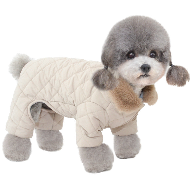 Winter New Pet Cotton Coat Dog Cotton Coat Dog Clothes Pet Clothes Dog Clothes Teddy Clothes