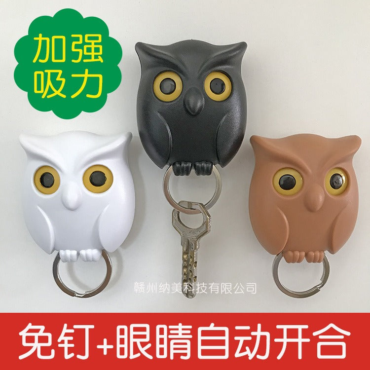 Creative Owl-Shaped Key Hooks