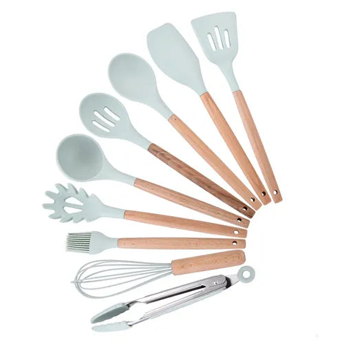 Cooking Tools Set Premium Silicone Kitchen Cooking Utensils Set