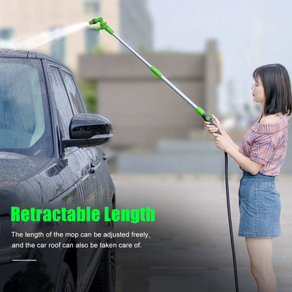 Car Wash Mop Mitt with Long Handle Chenille Microfiber Car Wash