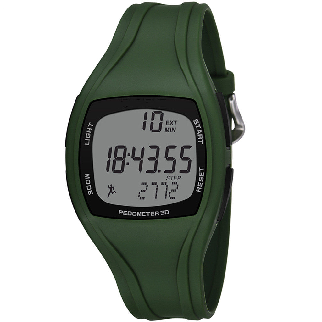 Sports Time Recording Waterproof Watch