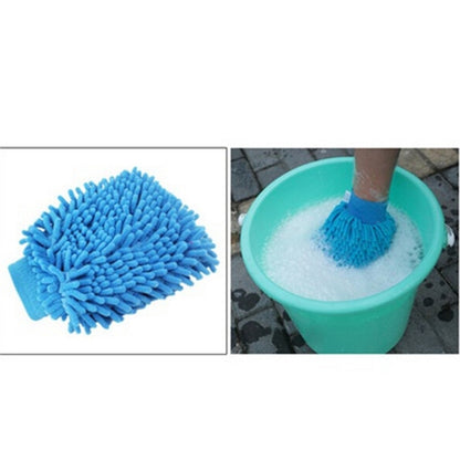 Ultrafine Fiber Chenille Microfiber Car Wash Glove