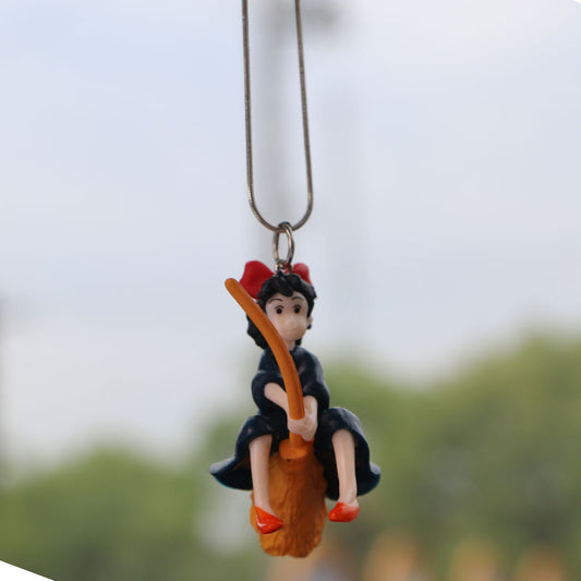 Car Pendant Broom Witch KiKi