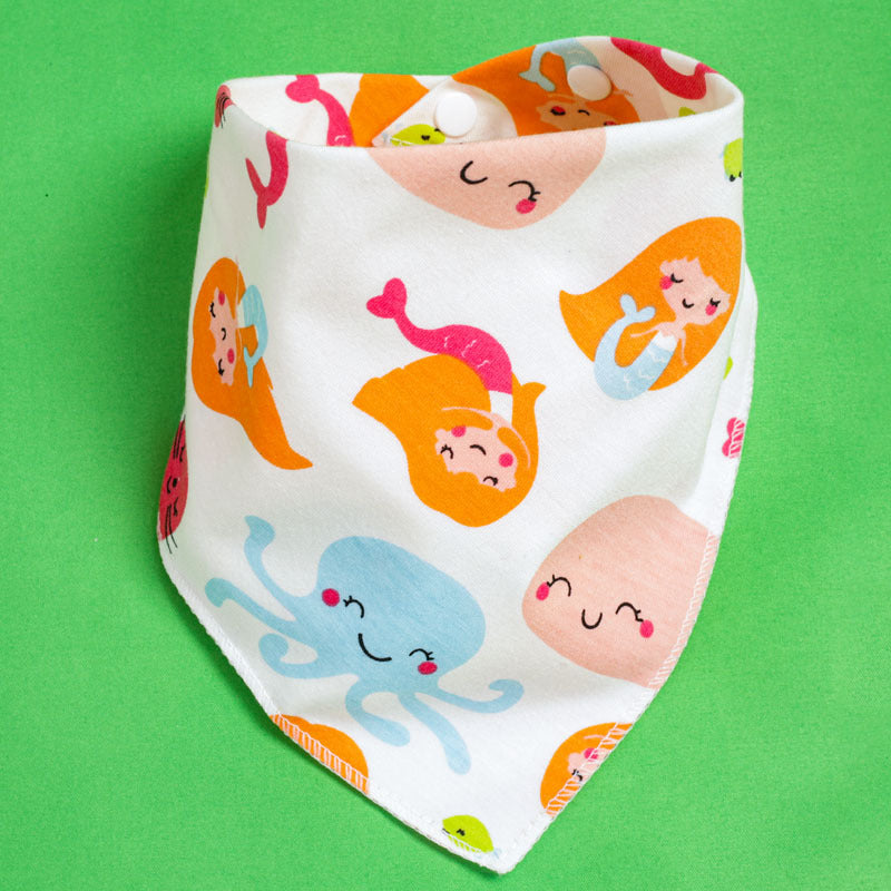 Baby Drooling Towel Baby Triangle Towel Double Layer According To The Buckle Newborn Child Headscarf