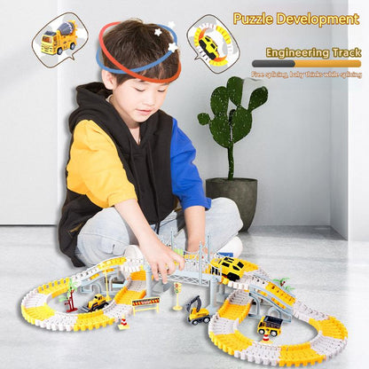 Electric toy track