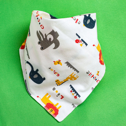 Baby Drooling Towel Baby Triangle Towel Double Layer According To The Buckle Newborn Child Headscarf