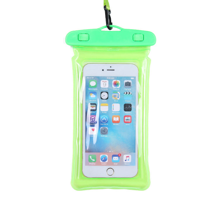 Underwater Photo Airbag Phone Waterproof Bag Spring Swimming Mobile Phone Universal Touch Screen Snorkeling Waterproof Case