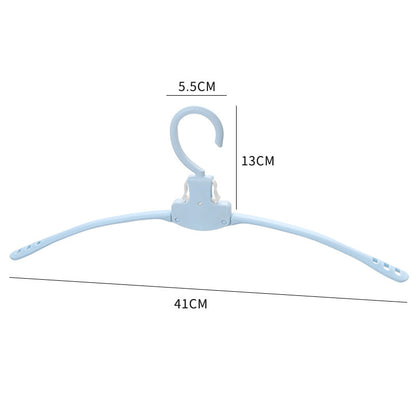 Clothes Support Non-Slip Magic Plastic Foldable Clothes Hanger