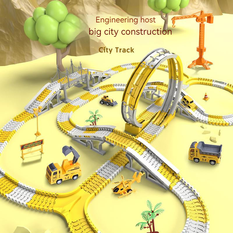 Electric toy track