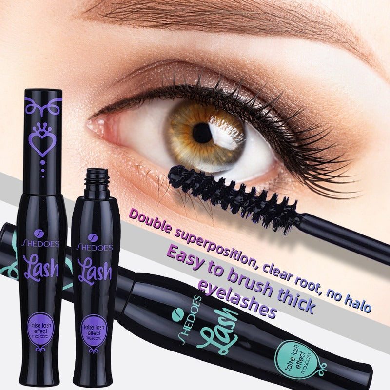 Waterproof Sweatproof Thick Lengthening And Curling Mascara Without Smudging