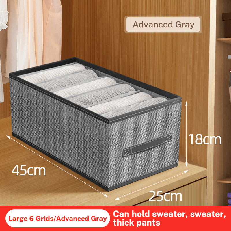 Closets Clothes Organizer Pants Jeans Storage Box