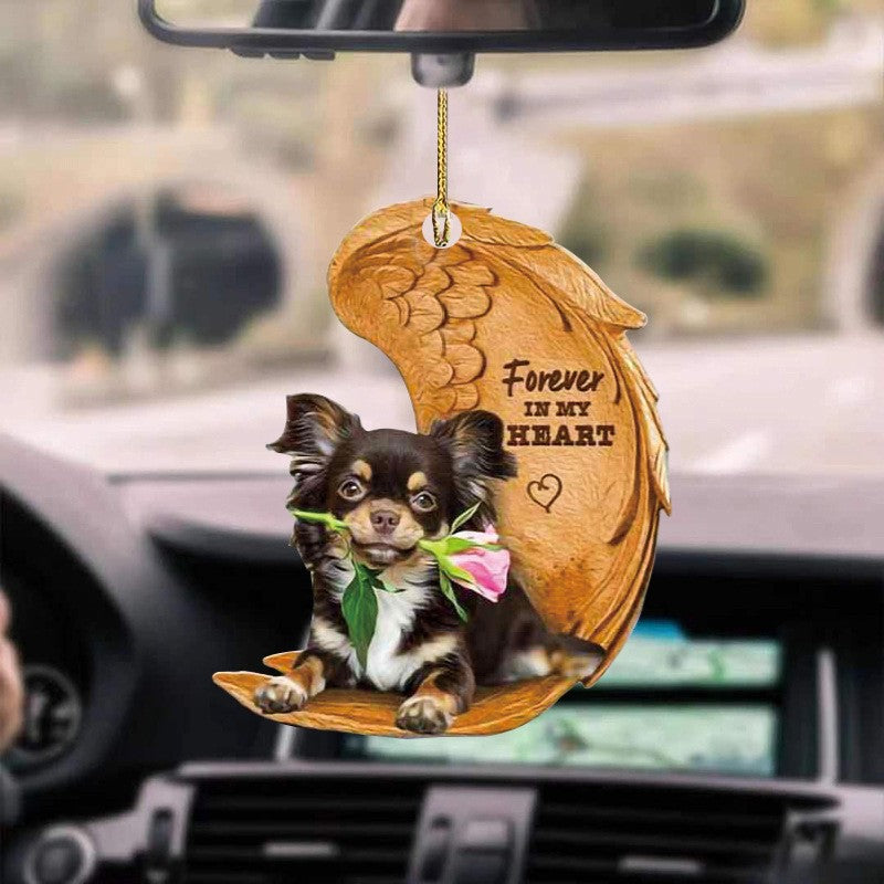 Acrylic Dog Hanging Decorations Car Accessories