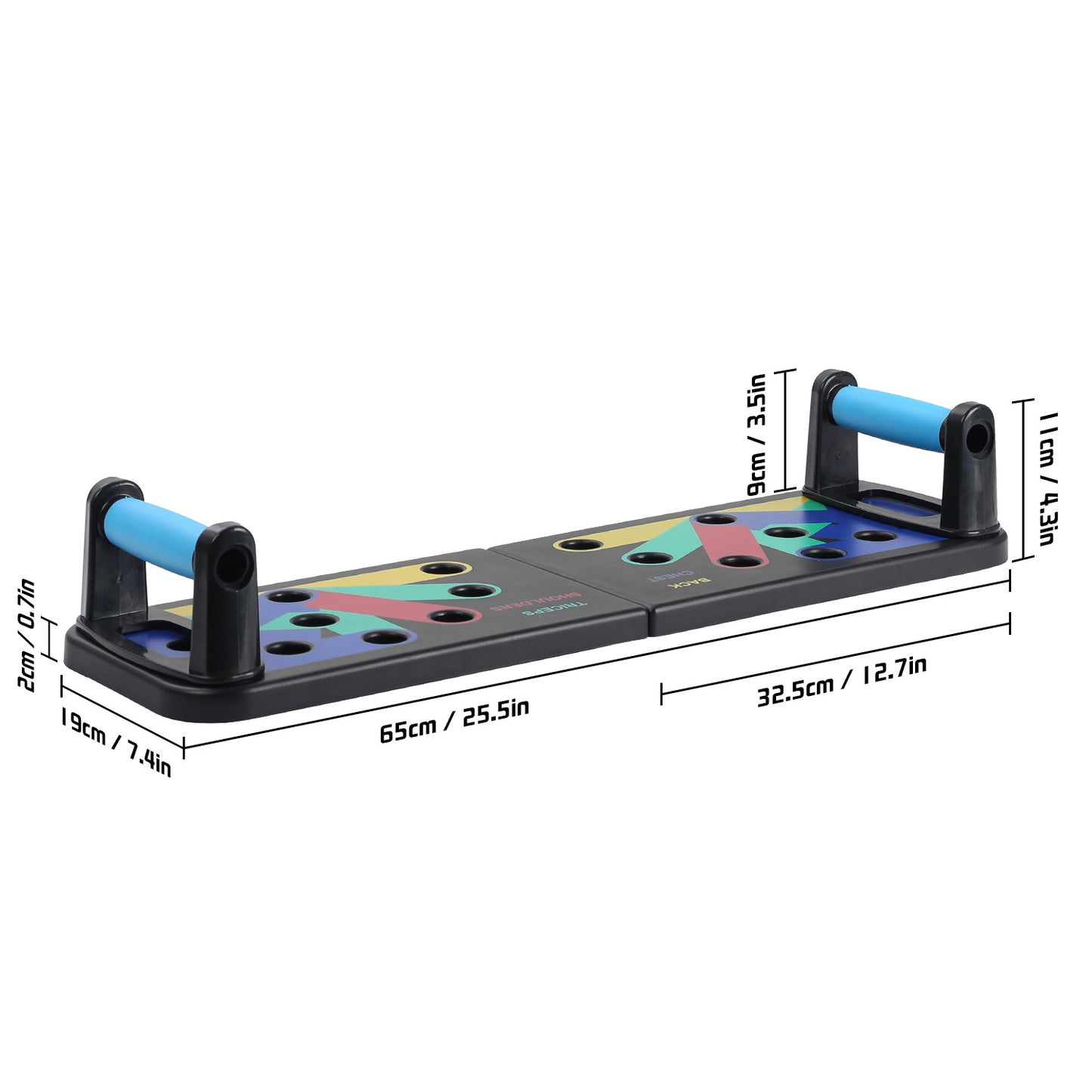 Foldable Multi-Function 12-Function 14-Function Push-Up Board