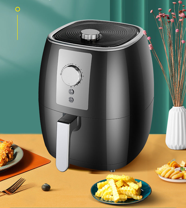 Simple Visual Air Fryer Electromechanical Fryer Electric Oven Large Capacity Multi Function Air Fryer 6L