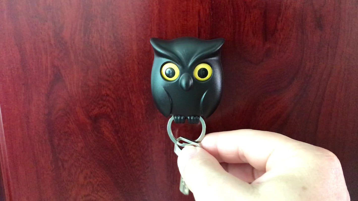 Creative Owl-Shaped Key Hooks