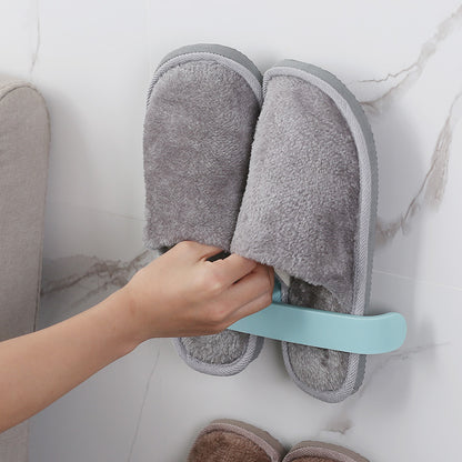 Bathroom Slippers Rack Wall-Mounted Wall-Mounted Toilet Shoe