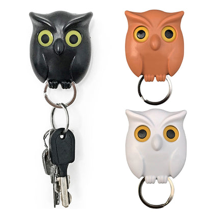 Creative Owl-Shaped Key Hooks