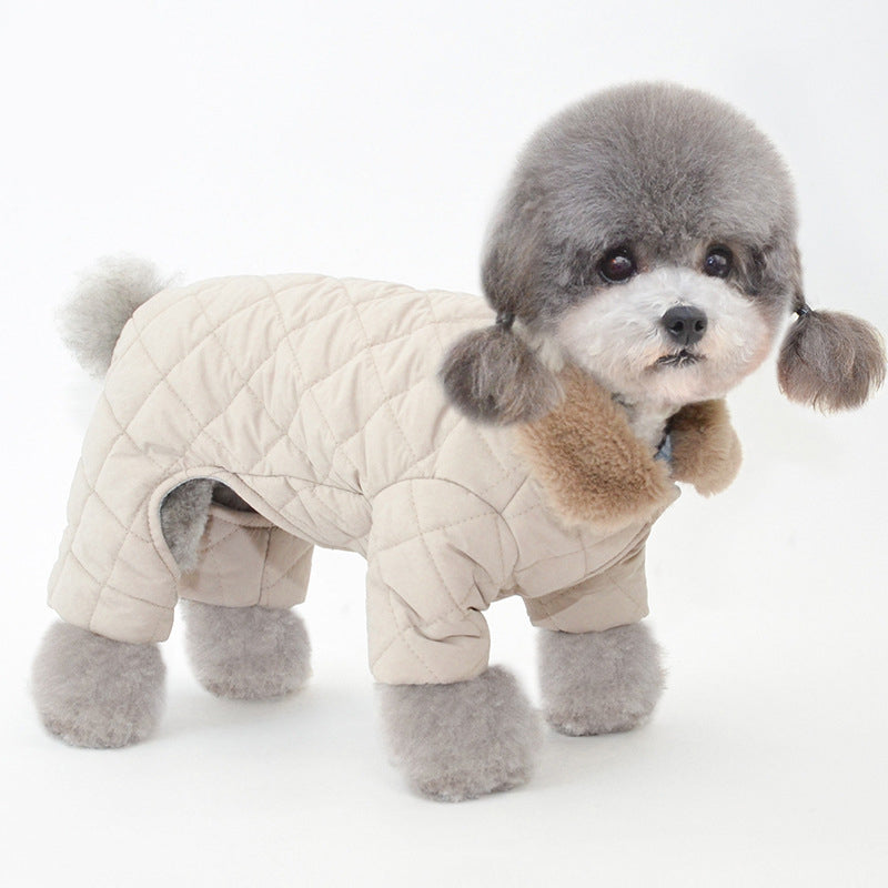 Winter New Pet Cotton Coat Dog Cotton Coat Dog Clothes Pet Clothes Dog Clothes Teddy Clothes