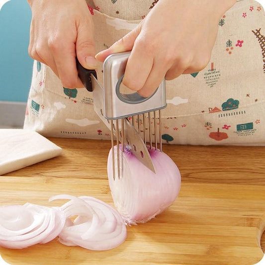 Easy Onion Holder Slicer