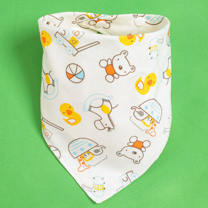 Baby Drooling Towel Baby Triangle Towel Double Layer According To The Buckle Newborn Child Headscarf