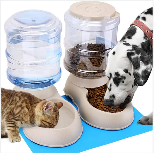 Water Feeder Water Feeder Large Canine Drinking Bottle Automatic Water Storage Food Visible Large Capacity Water Feeder