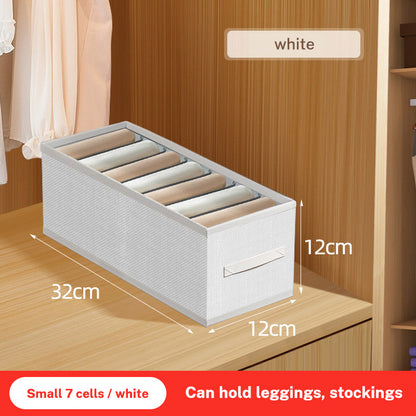 Closets Clothes Organizer Pants Jeans Storage Box