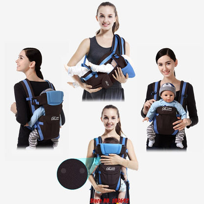 Beth Bear Baby Carrier 0-30 Months Breathable Front Facing 4 in 1 Infant Comfortable Sling Backpack