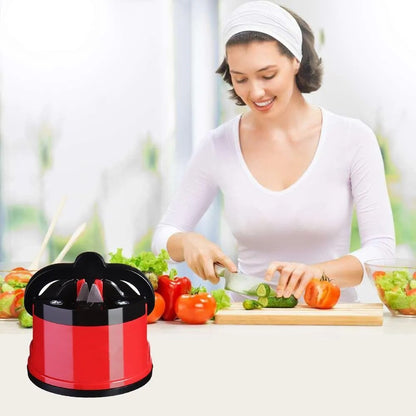 Suction Knife Sharpener Sharpening Tool Easy and Safe to Sharpens Kitchen Chef Knives Damascus Knives Sharpener