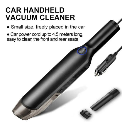 Handheld Wireless Vacuum Cleaner Rechargeable Cyclone Suction Car Vacuum