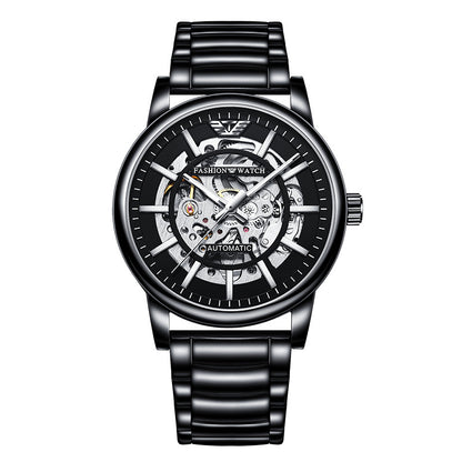 Hollowed Fashion Sports Waterproof Luminous Men's Mechanical Watch