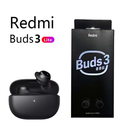 Xiaomi Redmi Buds 3 Lite TWS Bluetooth 5.2 Earphone Headset IP54 18 Hours Battery Life Mi Ture Wireless Earbuds 3 Youth Edition