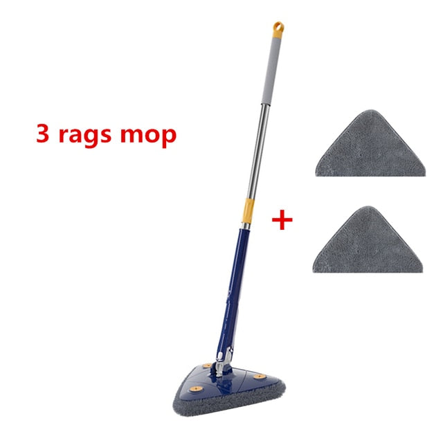 Extended 360 Twist Triangle Mop