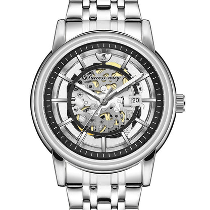 Business Fashion Men's Hollow Watch