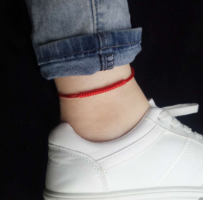 Rabbit Year Red Rope Anklet