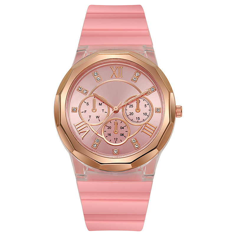 Makaron Ins Women's Fashion Silicone Watch