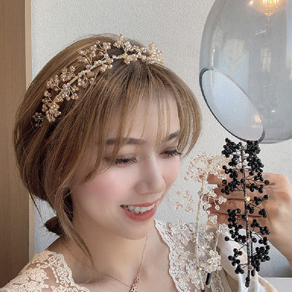 Versatile And Elegant Going Out Headdress Hair Accessories Temperament Retro Bridal Headband