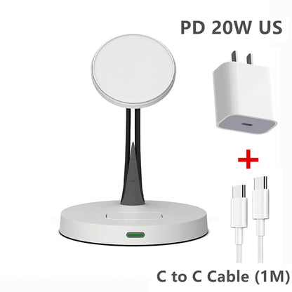 iPhone Magnetic Wireless Charger Station Dock