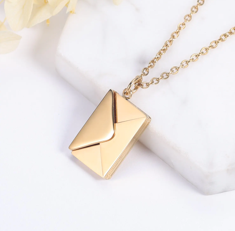 Envelope Personalized Necklace