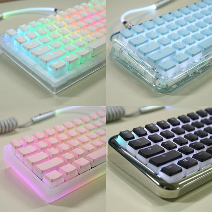 Pudding Keycaps PBT Doubleshot OEM for Mechanical Keyboards