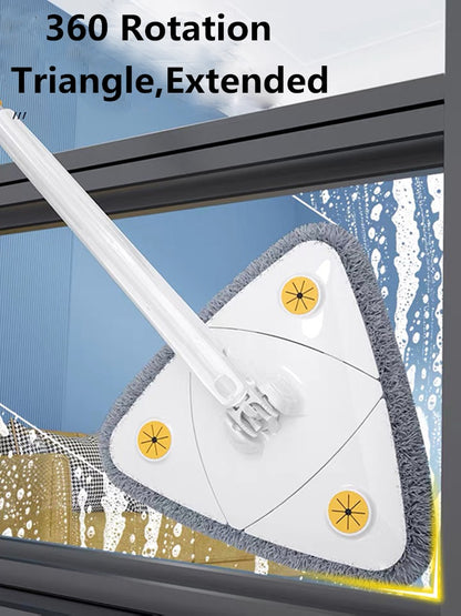 Extended 360 Twist Triangle Mop