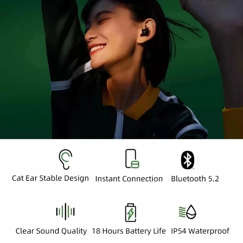 Xiaomi Redmi Buds 3 Lite TWS Bluetooth 5.2 Earphone Headset IP54 18 Hours Battery Life Mi Ture Wireless Earbuds 3 Youth Edition